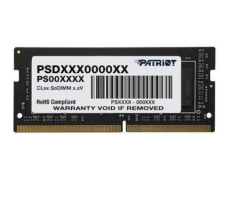 Модуль памяти для ноутбука SODIMM 4GB DDR4-2666 PSD44G266681S PATRIOT фото 1