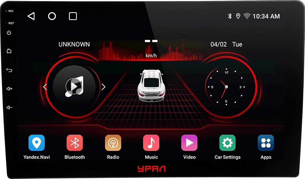 Автомагнитола Ural АМС ШТОРМ 102 2DIN 4x72Вт v5.0 4000Mb Android 12 10.1" WiFi 2.5 (УРАЛ АМС ШТОРМ 102) фото 1