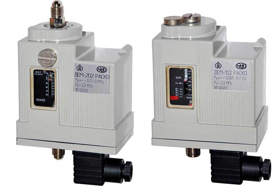 ДЕМ 202 РАСКО датчик-реле разности давлений фото 3