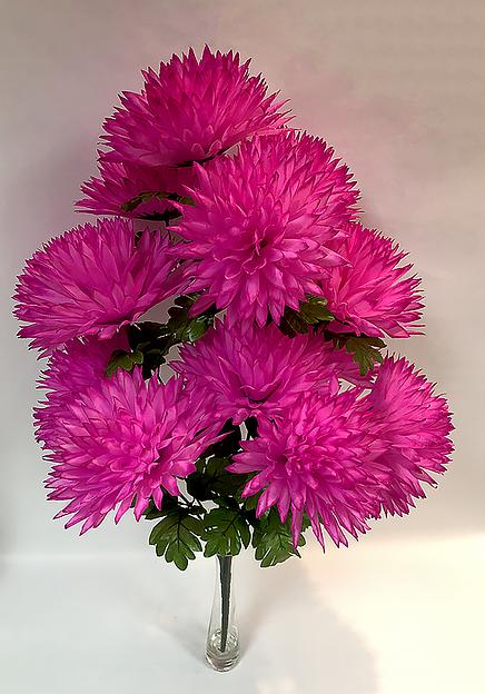 Искусственные цветы Букет астры, нетканный, 85 см, опт фото 1