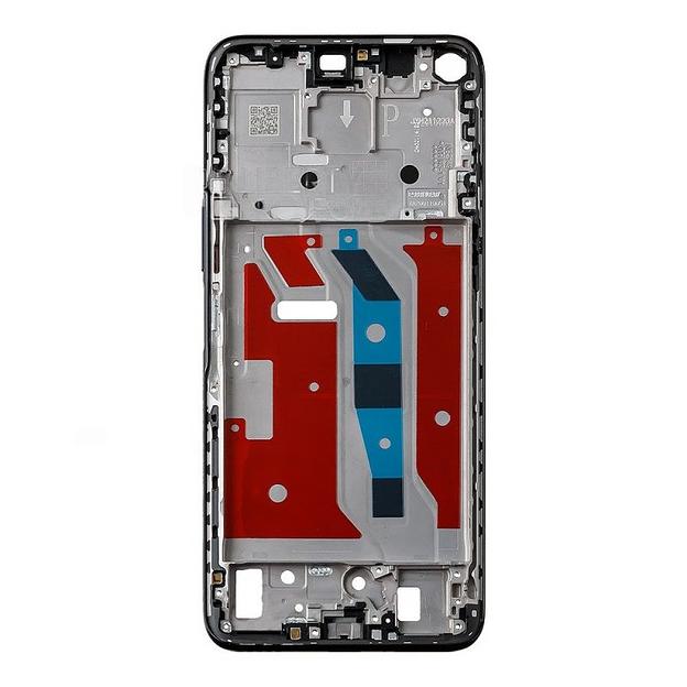Рамка дисплея для Huawei Honor 50 Lite (NTN-LX1)/Nova 8i (NEN-LX1) (чёрный) ОПТ фото 1