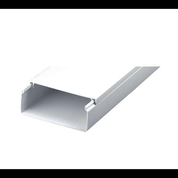 Кабель-канал 100х40 L2000 с двойным замком пластик Урал Пак КК-19100040-024 фото 1