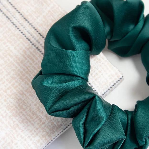 Резинка для волос Casanda Hey изумрудная, опт фото 1