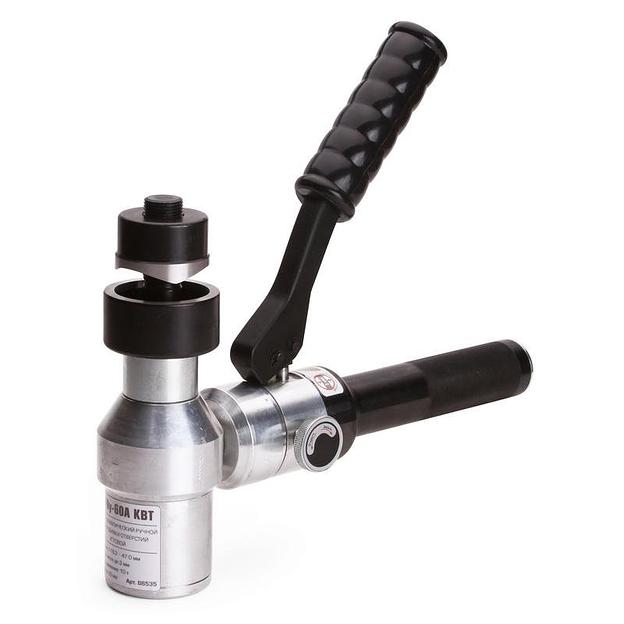 Пресс гидравлический ручной для пробивки отв. угловой ПГРОу-60А комплект фото 1