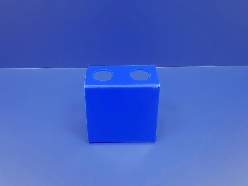 Подставка для двух рожков мороженого.(синяя) фото 2