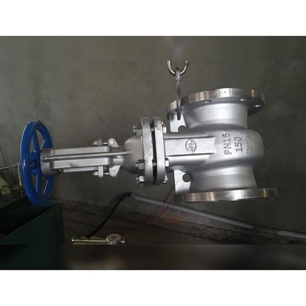 Задвижка нержавеющая клиновая фланцевая 30НЖ41НЖ фото 2