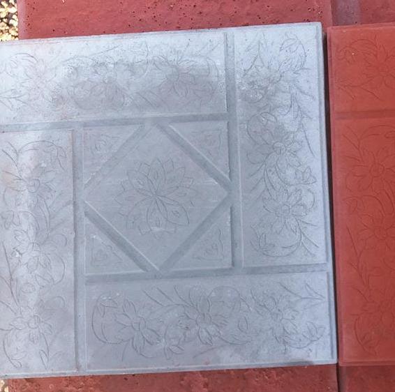 Евро брусчатка «Цветок 1 ромбик» ОПТ фото 1