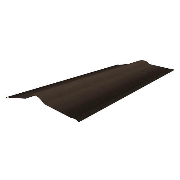 Конёк Ондулин для черепицы красный/коричневый опт фото 2