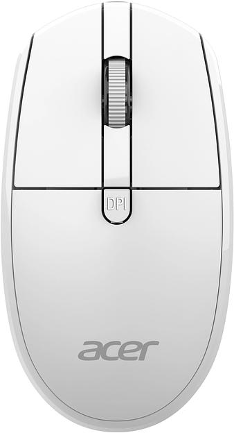 Клавиатура + мышь Acer OCC401 клав:белый мышь:белый USB беспроводная (ZL.ACCCC.017) фото 4