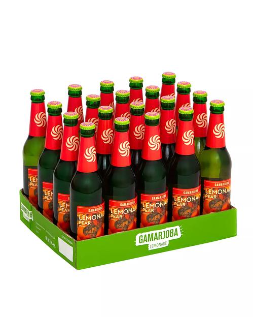 Лимонад «Gamarjoba» груша 0.45 л ст/б, опт фото 2