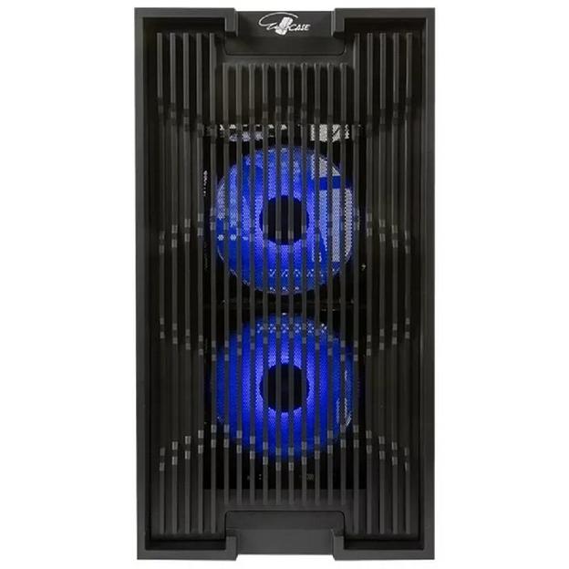 Eurocase 00-01003410 Корпус Minitower mATX M07 3ARGB черный без БП закаленное стекло USB 3.0 фото 1