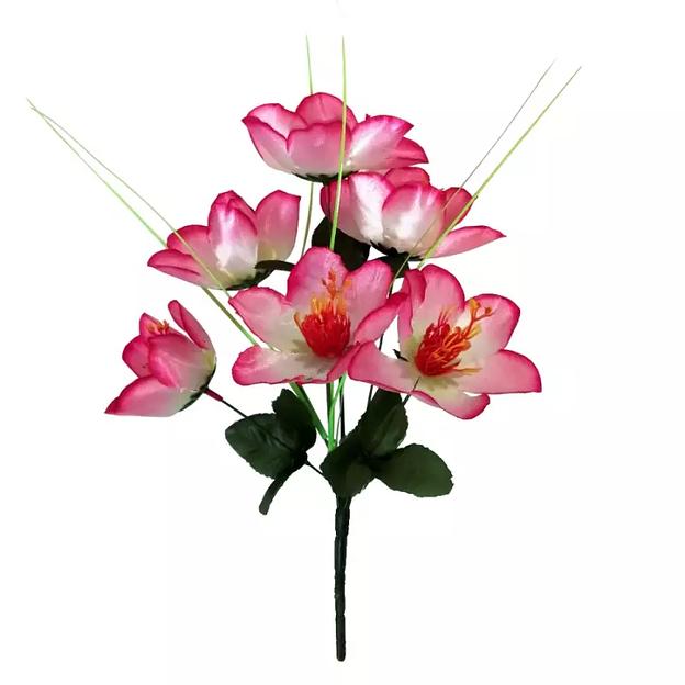 Букет крокусов 6 голов 27см 314-466 фото 2