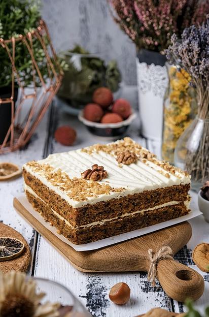 Торт Керрот Кейк 550 гр., заморозка, Опт фото 1