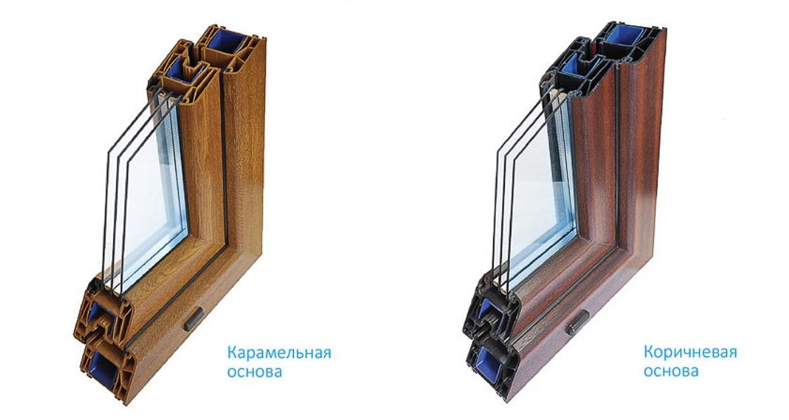 Окна на цветной основе фото 1