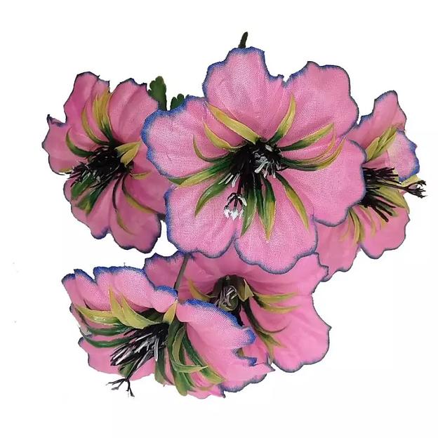 Букетик колокольчиков 5 голов 32см 366-709 фото 2