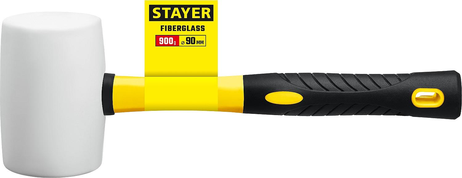 STAYER 900 г, белая, резиновая киянка, Professional (20533-900) фото 2