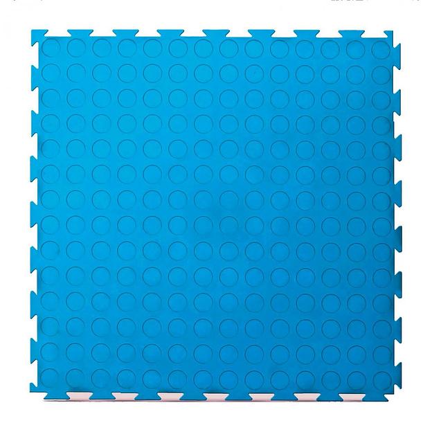 Sensor Yoga – спортивное эластичное покрытие, Цвет Голубой RAL 5012, Толщина модуля 7 мм. фото 1