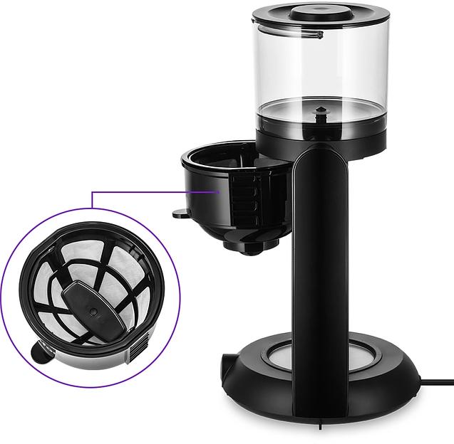 Кофеварка капельная Kitfort КТ-7136 680Вт черный фото 3