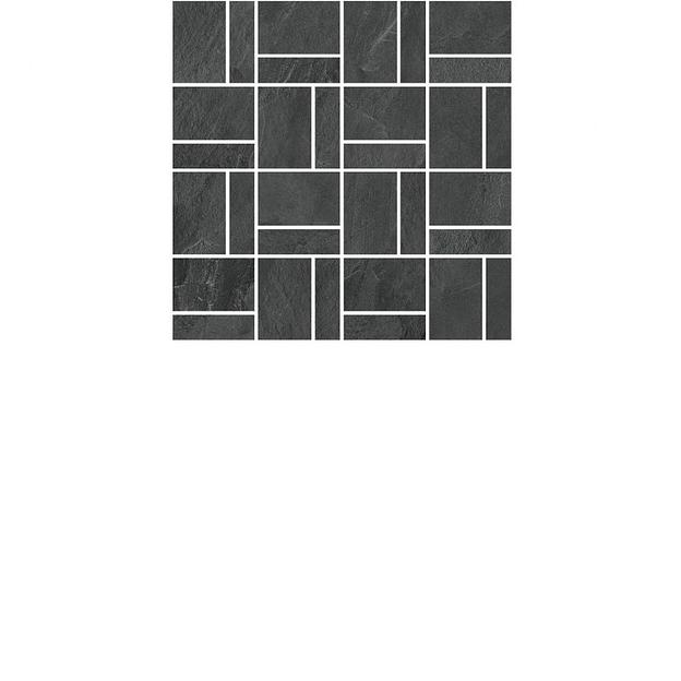 Напольный декор Kerama Marazzi Про Слейт мозаичный антрацит фото 1