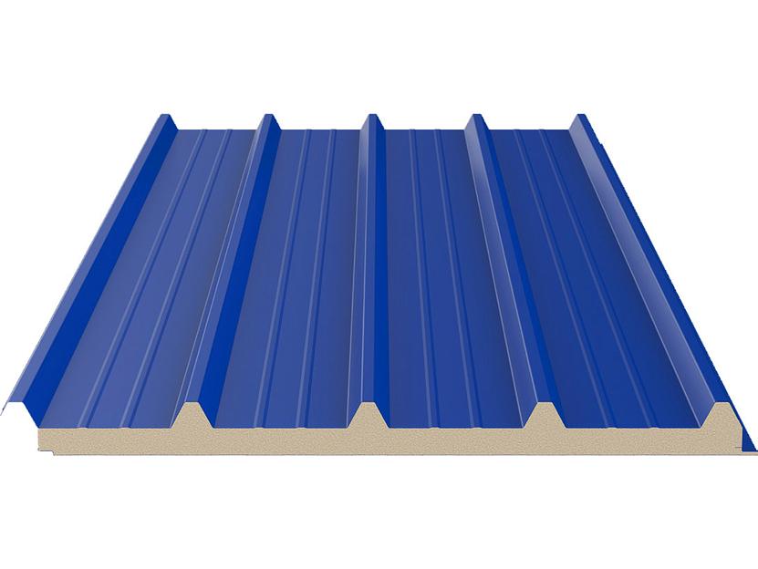 Сэндвич-панель кровельная, пенополистирольная плита, Z-Lock, 80 мм, опт фото 1