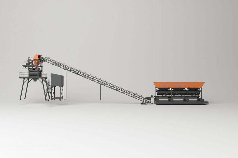 Бетонный завод «OZAT BDK 60» фото 2