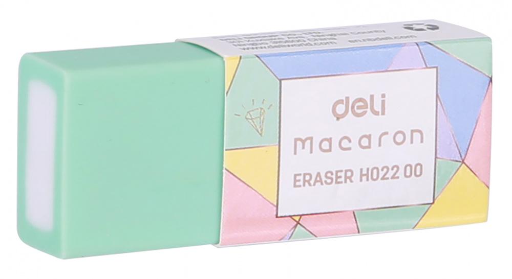 Ластик Deli EH02200 Macaron 50x20x11мм ассорти пласт.туб. фото 10