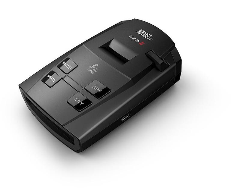 Радар-детектор Silverstone F1 SOCHI-Z GPS приемник черный фото 2