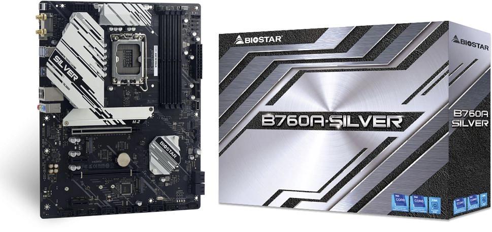 Материнская плата Biostar B760A-Silver Soc-1700 Intel B760 4xDDR5 ATX AC`97 8ch(7.1) 2.5Gg RAID+VGA+HDMI+DP фото 4