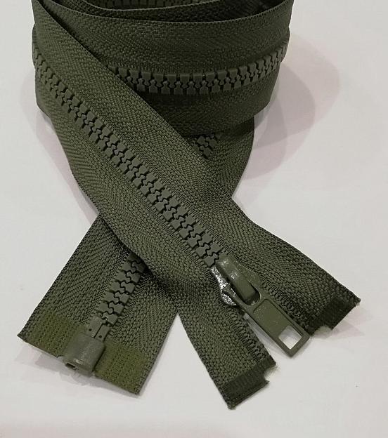 Молния трактор №5 80см. 1 зам. Хаки фото 1