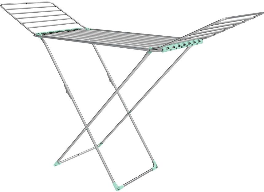 Сушка для белья напольная Ника СБТ18 полез.поверх.:18м макс.:15кг серебристый (СБТ18/С) фото 1