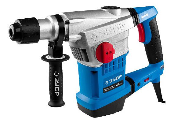 Перфоратор Зубр ЗПМ-40-1250 ЭВК патрон:SDS-max уд.:10Дж 1250Вт (кейс в комплекте) фото 1