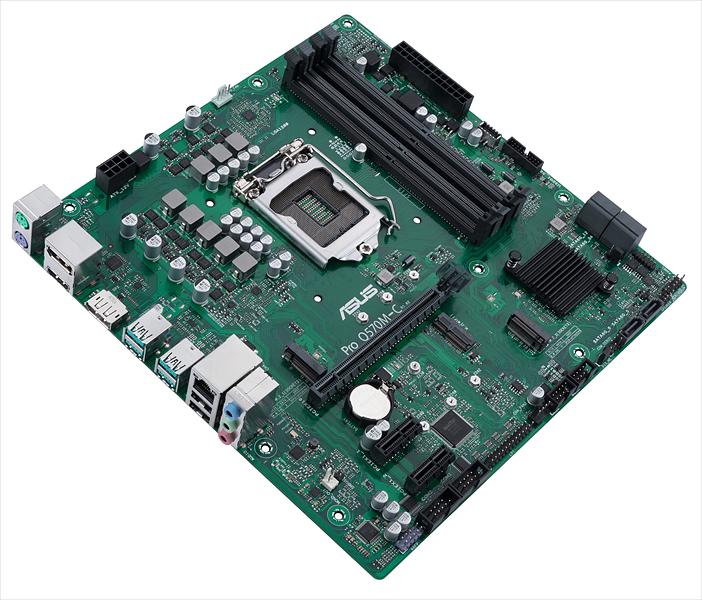 Материнская плата Asus PRO Q570M-C/CSM Soc-1200 Intel Q570 4xDDR4 mATX AC`97 8ch(7.1) GbLAN RAID+VGA+HDMI фото 3