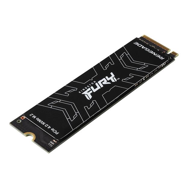 SSD Kingston FURY Renegade 500Гб, M.2 2280, NVMe, Retail, TLC, PCIe4.0, Чтение:7300мб/с, Запись:3900мб/с, радиатор, совместимость с PS5 (SFYRS/500G) фото 2