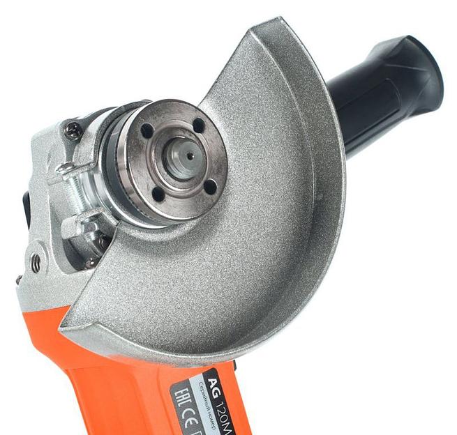 Углошлифовальная машина Patriot AG 120M 720Вт 11000об/мин рез.шпин.:M14 d=125мм фото 6