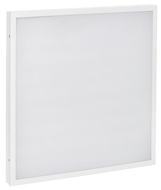 Iek LDVO0-6575-40-6500-K01 Светильник светодиодный ДВО 6575 595х595х25мм 40Вт 6500К равномерная засветка опал {аналог люм.свет. 4х18 накладных или в потолок Армстронг} фото 1