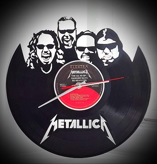 Настенные часы «Metallicа / Металлика» ОПТ фото 2