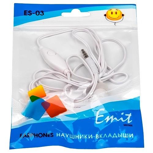 Гарнитура Dialog ES-03 White с микрофоном белая фото 2