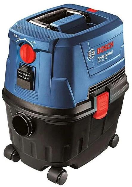 Строительный пылесос Bosch GAS 15 PS синий фото 9