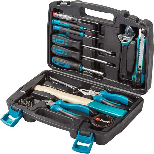 Набор инструментов Bort BTK-32 32 предмета (жесткий кейс) фото 1
