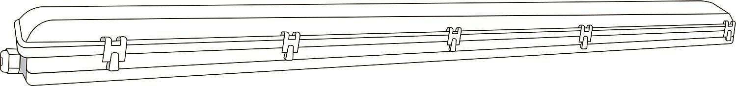 Светильник Gauss Industry 909410160 18Вт серый прямоугольный фото 5