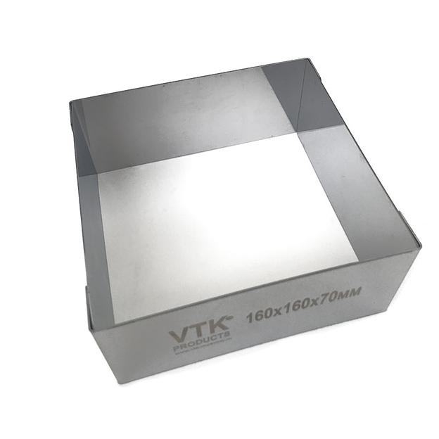  Форма для выпечки и заморозки Квадрат 160х160 мм высота 70 мм фото 2