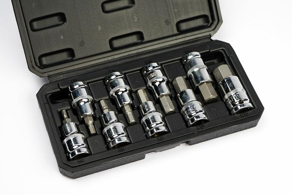 Набор инструментов KINGQUEEN 9 предметов WIB-15006 фото 3