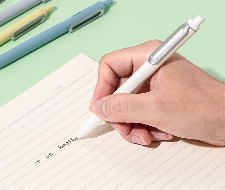 Ручка гелев. автоматическая Deli EG338-BL ассорти d=0.5мм син. черн. фото 2