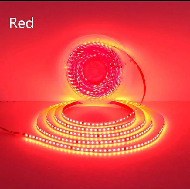 Светодиодная лента SMD 2835/12V 120led красная фото 1