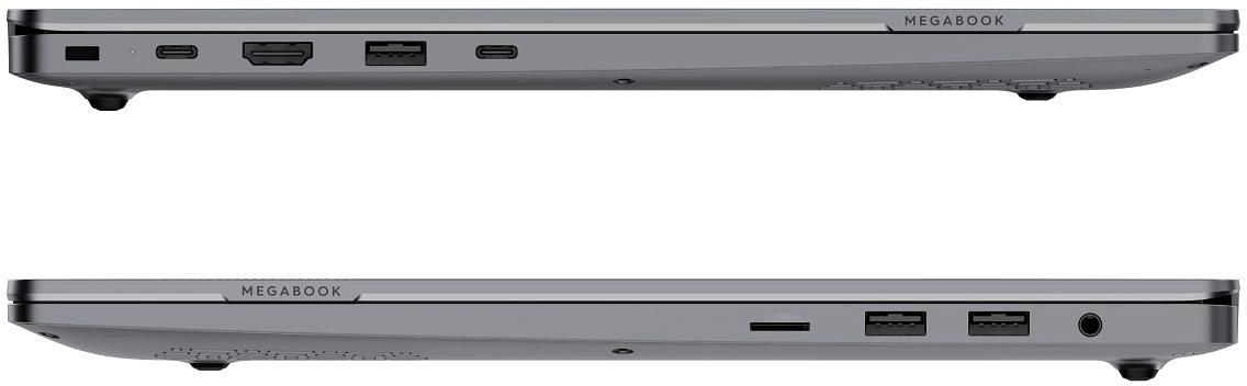 Ноутбук Tecno MegaBook T16MA Pro Core Ultra 7 155H 16Gb SSD1Tb Intel Arc 16" IPS WQXGA (2560x1600) Windows 11 Home grey WiFi BT Cam (71003300452) фото 7