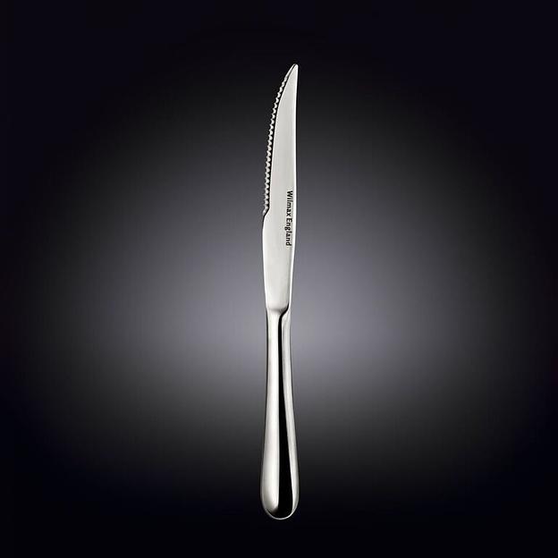 Нож для стейка Стелла 125/233 мм. 18/10  3,5 мм Wilmax /24/144/ фото 1