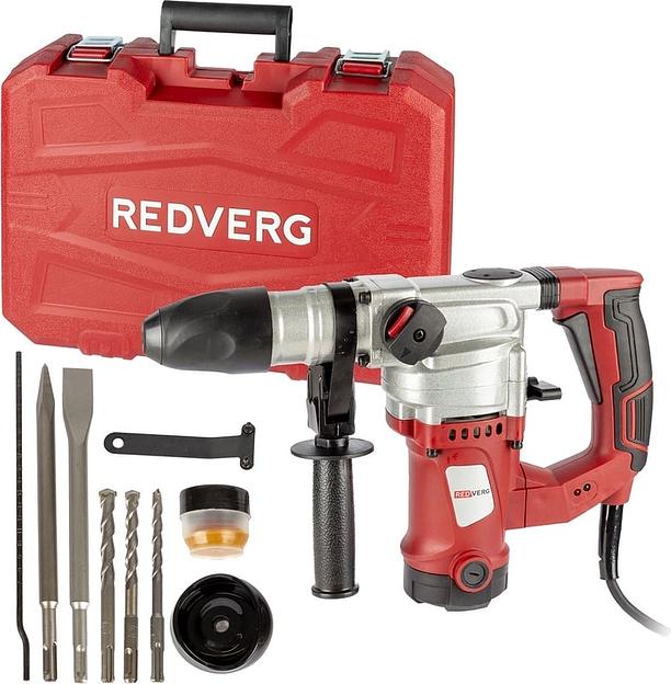 Перфоратор RedVerg RD-RH1200S патрон:SDS-plus уд.:5Дж 1200Вт (кейс в комплекте) фото 6