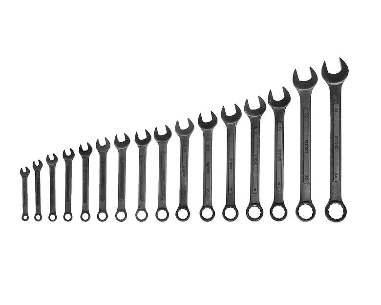 Набор ключей комбиниров.16шт. (6-24) SIT с поверкой фото 1