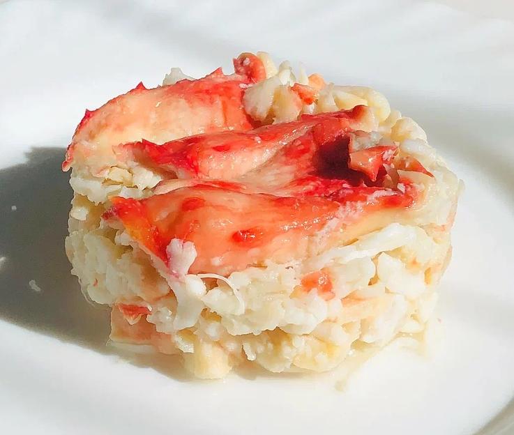 Консервы рыбные, Краб камчатский, мясо краба, жестяная банка 0,210 кг ОПТ фото 2