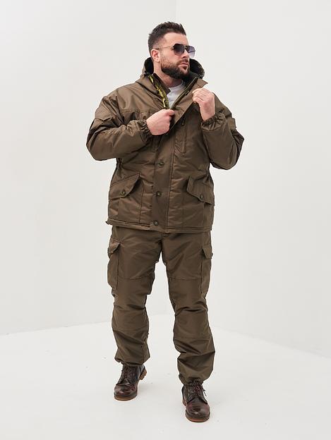 Костюм мужской Горка 5 Рэмбо Хаки, тк. Кошачий глаз, зима, опт фото 1